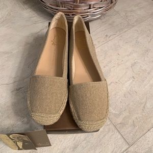 Franco Sarto A-Whip, Natural Canvas Espadrilles